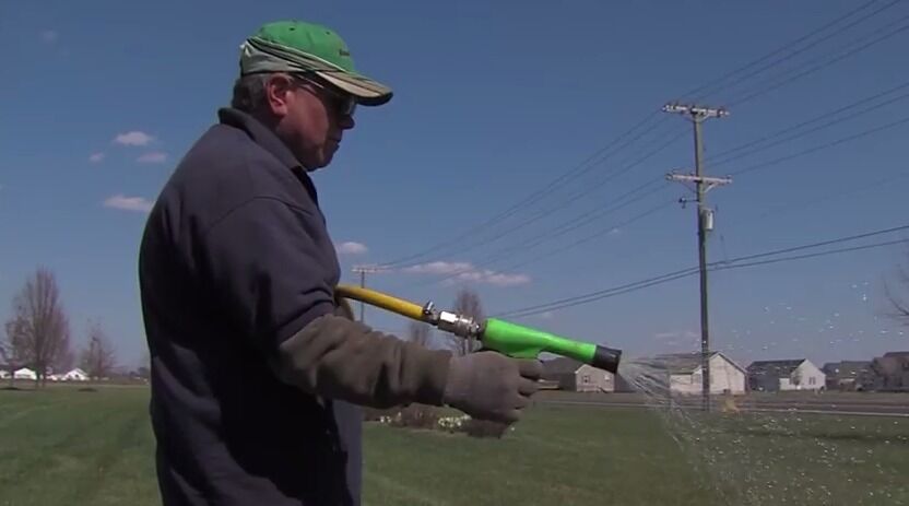 Get your lawn in tip top shape with R L Irrigation April 7 2015 YouTube